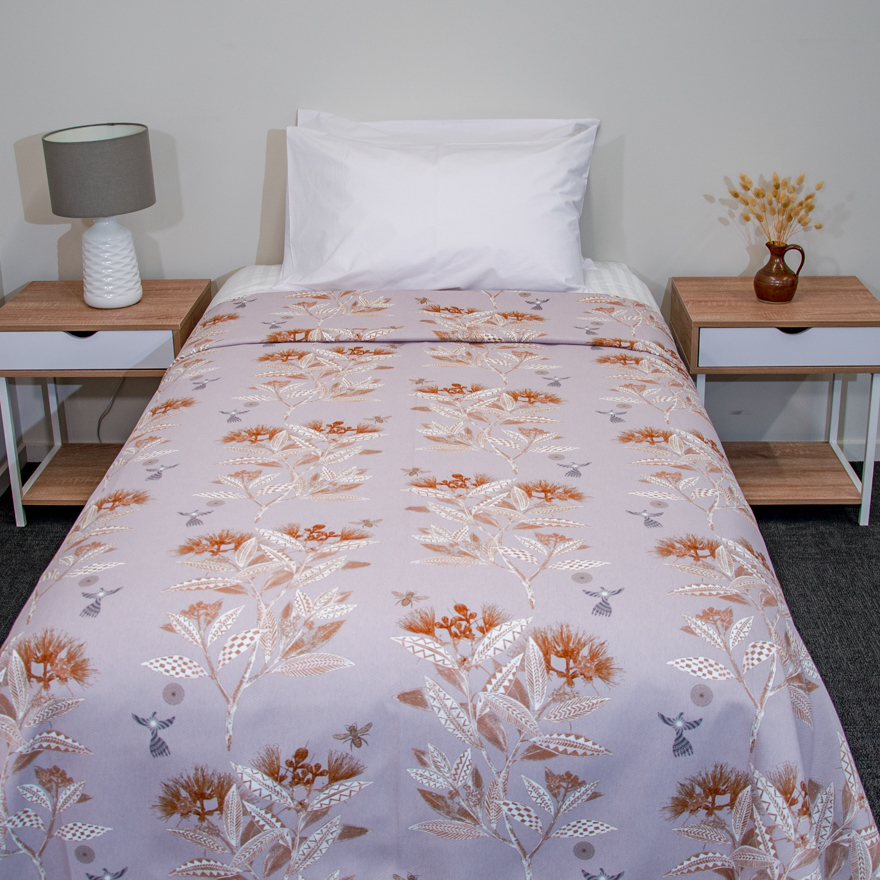 Bedspread Pre Oceania Leaves